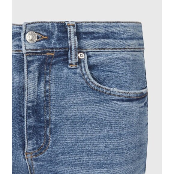 ALLSAINTS Dax High-Rise Stretch Skinny Jeans Size 25 - Picture 3 of 12